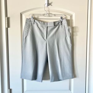 NWT Trouser Shorts by Worthington Light Gray size 12